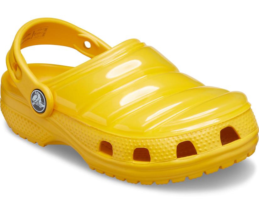 Girls/Boys Kids’ Classic Neo Puff Clog Canary | Crocs Clogs