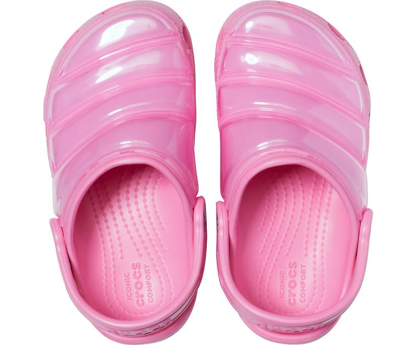 Girls/Boys Kids’ Classic Neo Puff Clog Pink Lemonade | Crocs Clogs