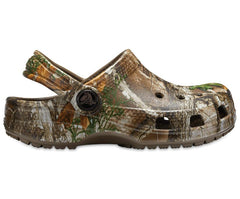 Girls/Boys Kids’ Classic Realtree Edge® Clog Walnut | Crocs Clogs