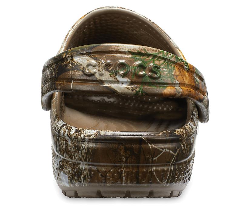 Girls/Boys Kids’ Classic Realtree Edge® Clog Walnut | Crocs Clogs