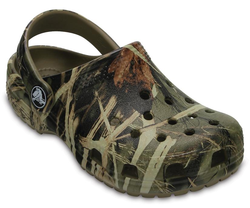 Girls/Boys Kids’ Classic Realtree® Clog Khaki | Crocs Clogs