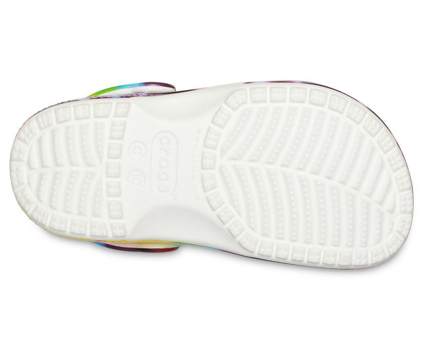 Girls/Boys Kids’ Classic Tie-Dye Graphic Clog Multi | Crocs Clogs