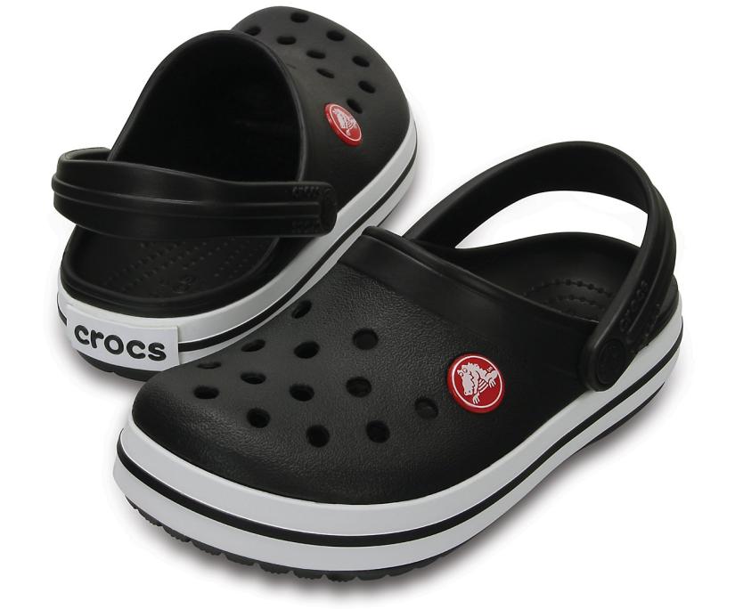 Girls/Boys Kids’ Crocband™ Clog Black | Crocs Clogs