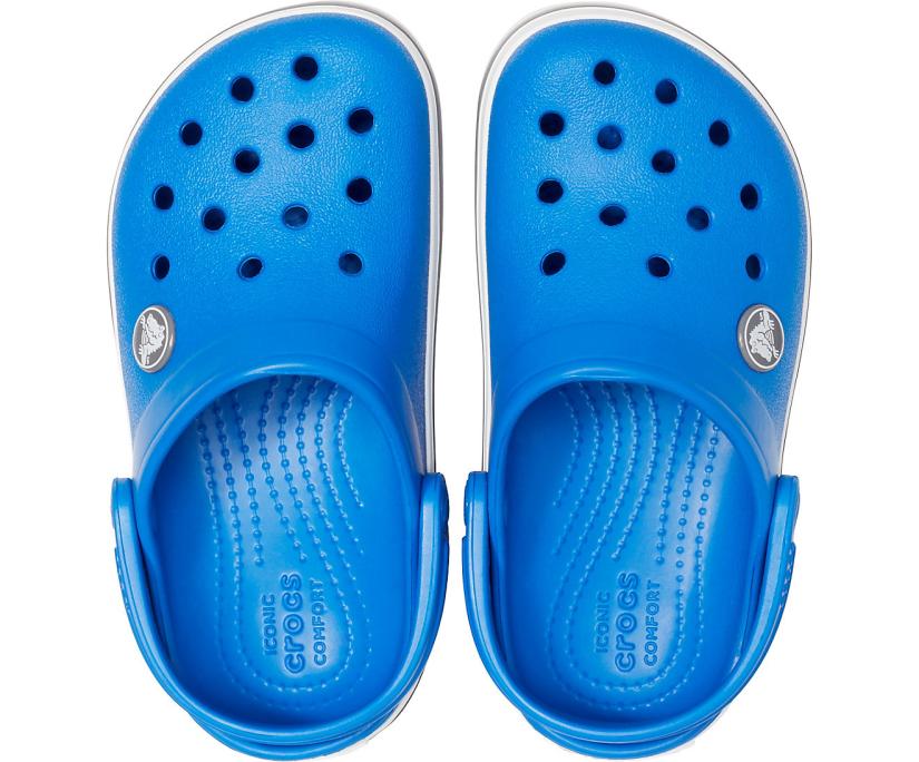 Girls/Boys Kids’ Crocband™ Clog Bright Cobalt / Charcoal | Crocs Clogs