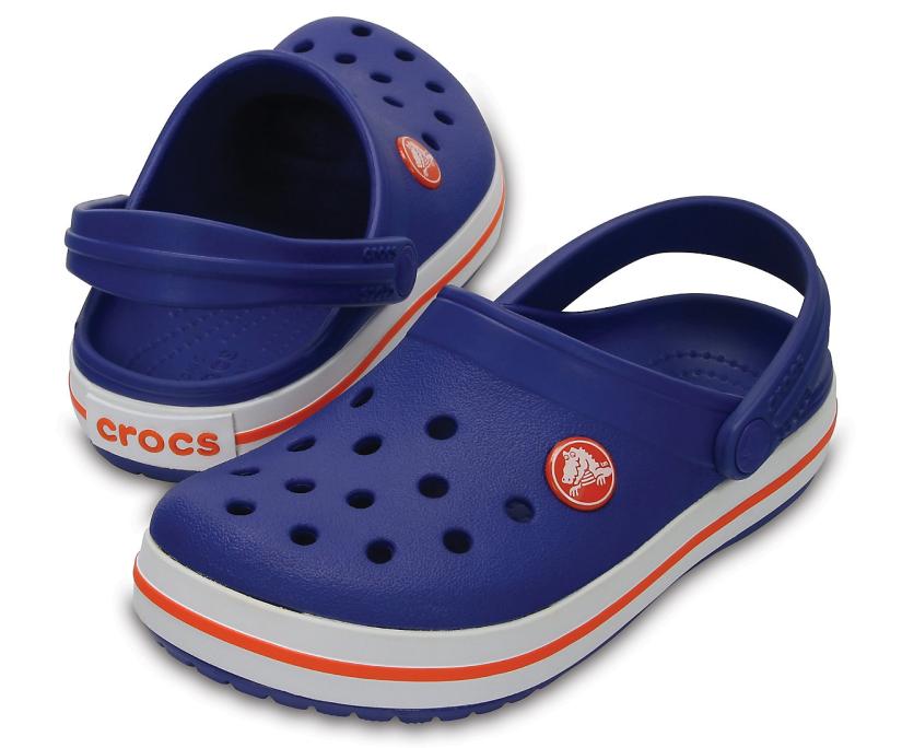 Girls/Boys Kids’ Crocband™ Clog Cerulean Blue | Crocs Clogs