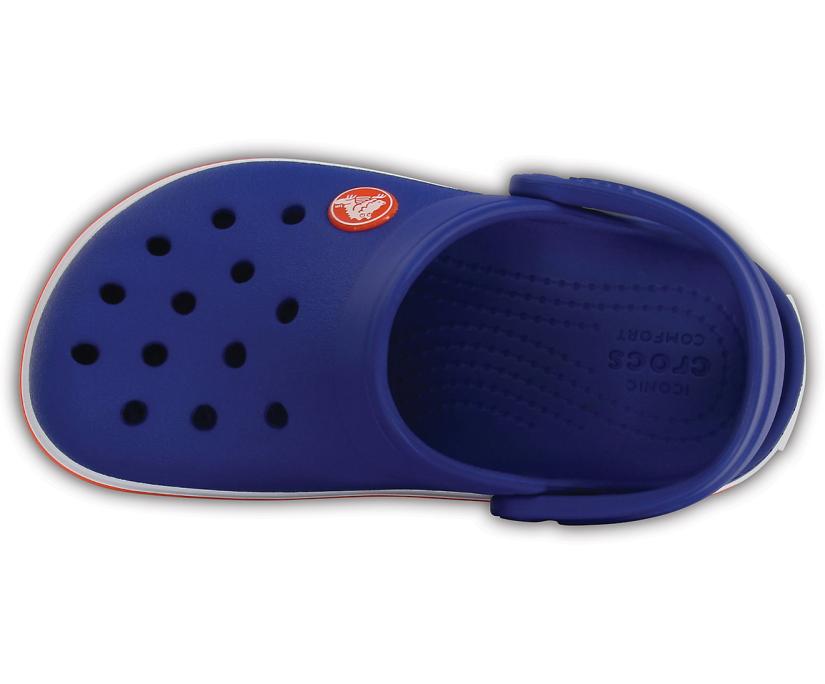 Girls/Boys Kids’ Crocband™ Clog Cerulean Blue | Crocs Clogs