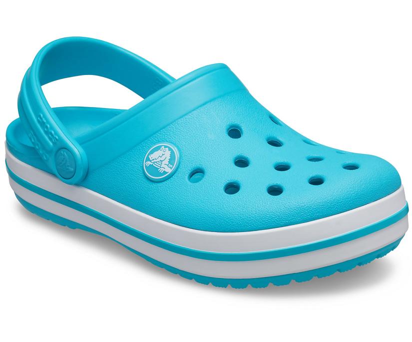 Girls/Boys Kids’ Crocband™ Clog Digital Aqua | Crocs Clogs