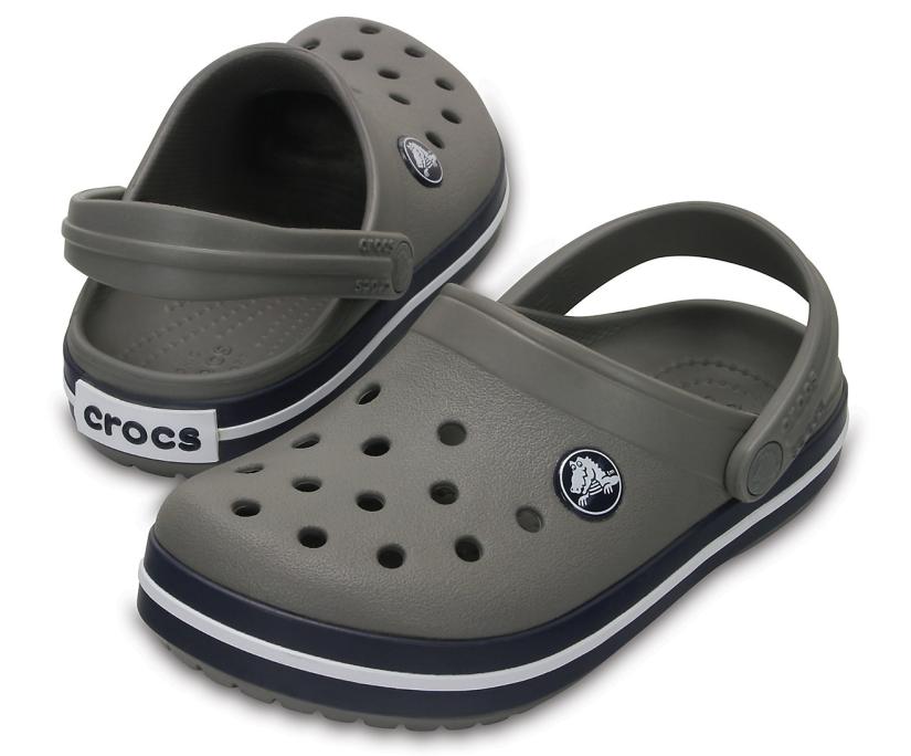 Girls/Boys Kids’ Crocband™ Clog Smoke / Navy | Crocs Clogs