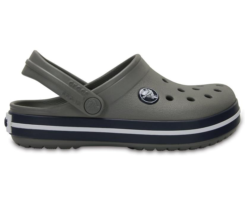 Girls/Boys Kids’ Crocband™ Clog Smoke / Navy | Crocs Clogs
