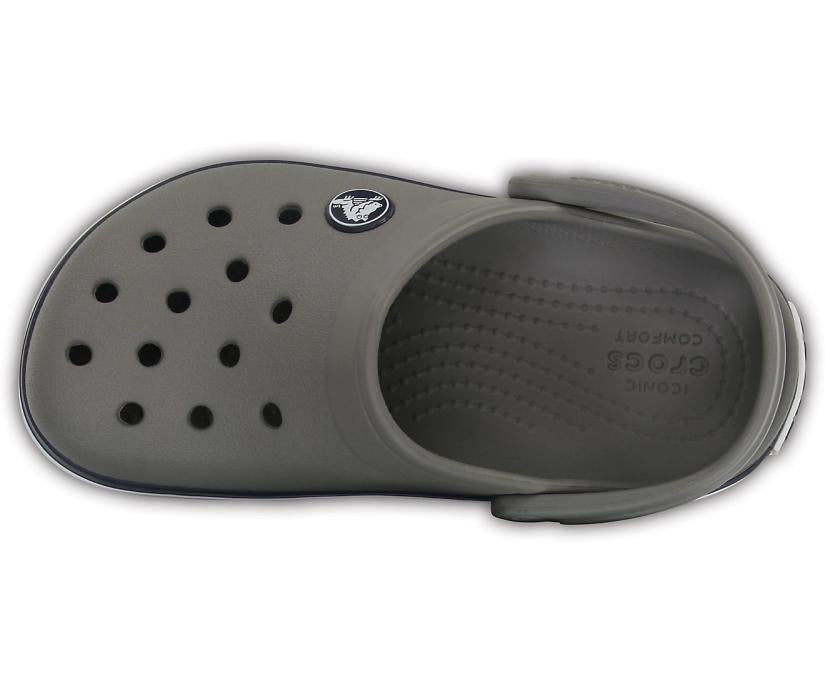 Girls/Boys Kids’ Crocband™ Clog Smoke / Navy | Crocs Clogs