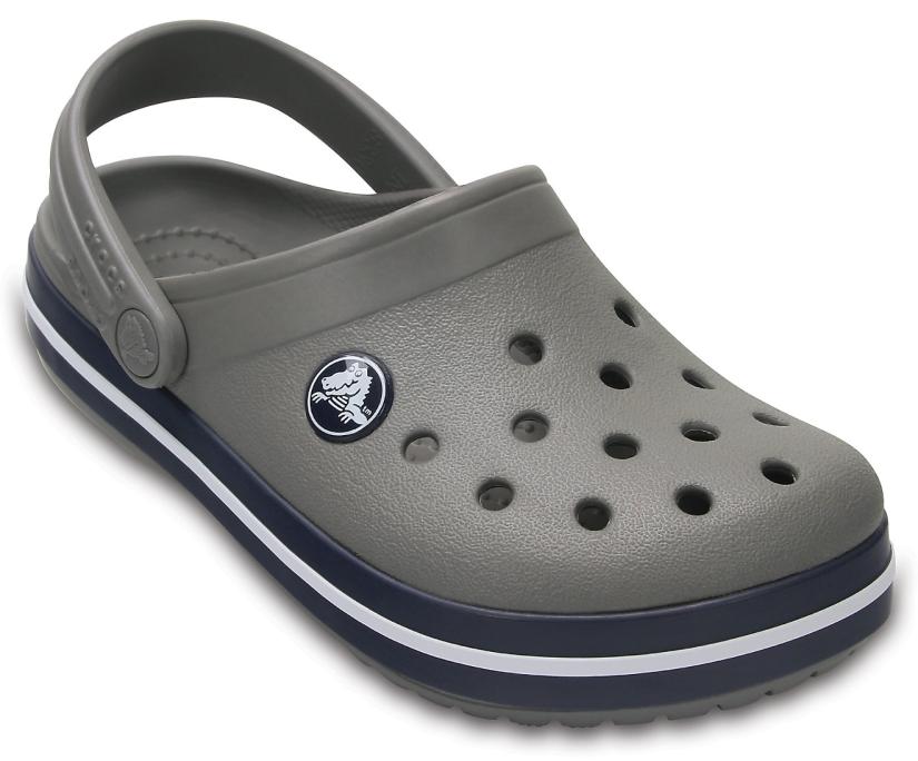 Girls/Boys Kids’ Crocband™ Clog Smoke / Navy | Crocs Clogs