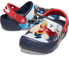 Girls/Boys Kids’ Crocs Fun Lab Avengers Patch Clog Navy | Crocs Clogs