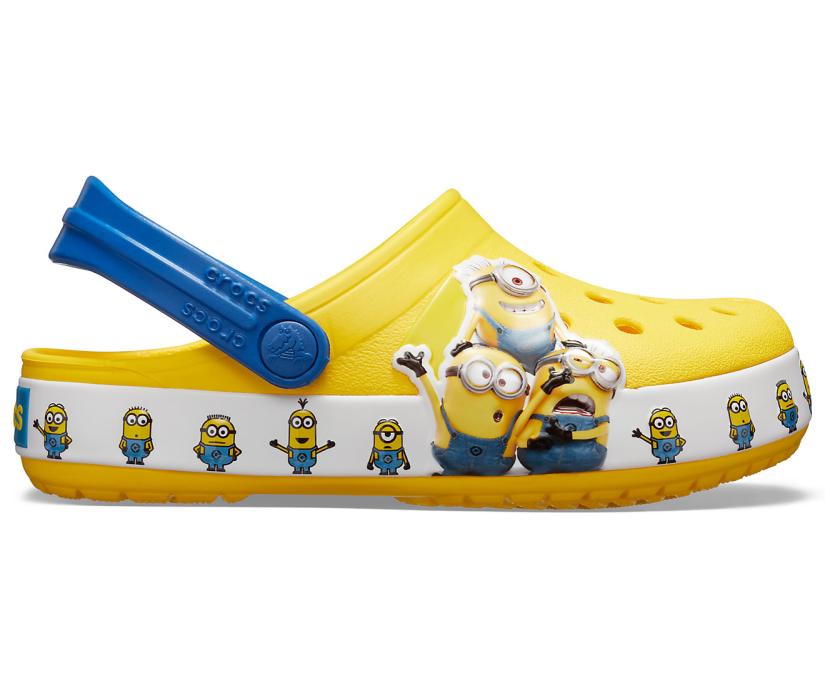Girls/Boys Kids’ Crocs Fun Lab Minions™ Multi Clog Yellow | Crocs Clogs