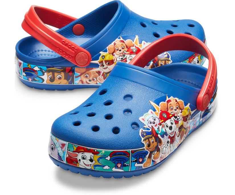 Girls/Boys Kids’ Crocs Fun Lab Paw Patrol™ Band Clog Blue Jean | Crocs Clogs