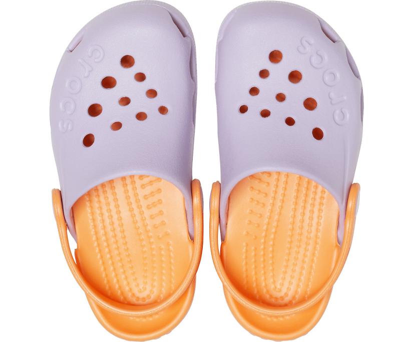 Girls/Boys Kids’ Electro Clog Lavender/cantaloupe | Crocs Clogs