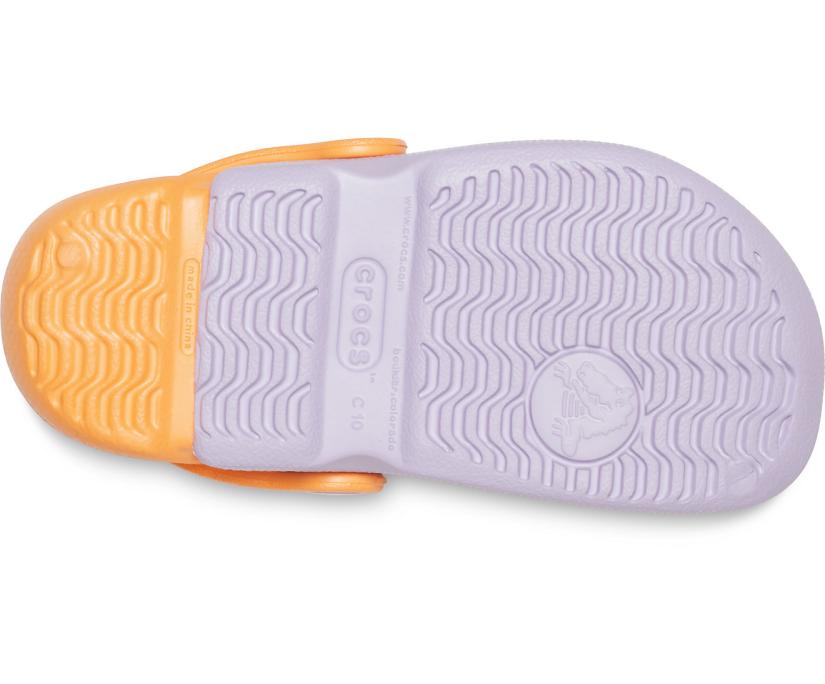 Girls/Boys Kids’ Electro Clog Lavender/cantaloupe | Crocs Clogs