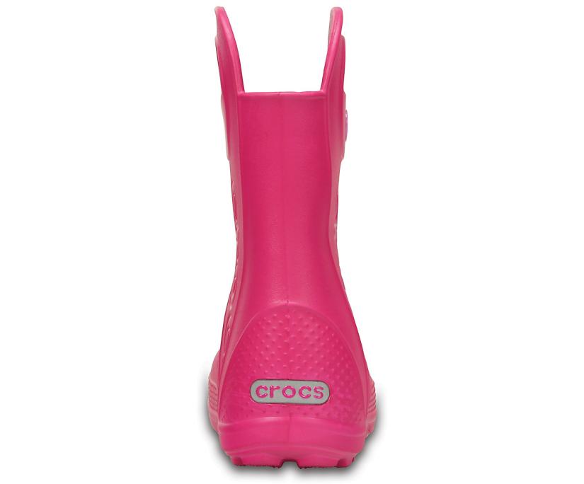 Girls/Boys Kids’ Handle It Rain Boot Candy Pink | Crocs Boots