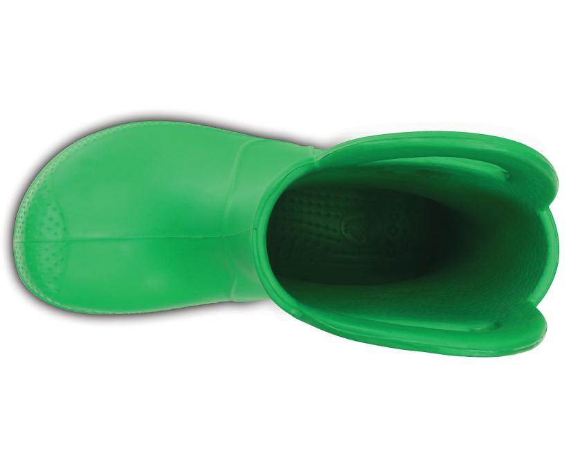 Girls/Boys Kids’ Handle It Rain Boot Grass Green | Crocs Boots