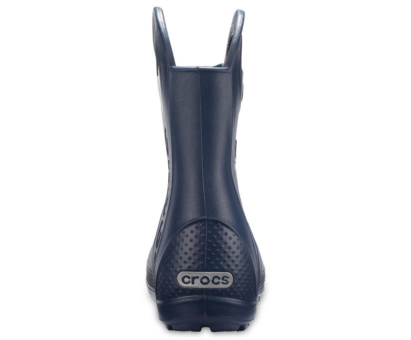 Girls/Boys Kids’ Handle It Rain Boot Navy | Crocs Boots