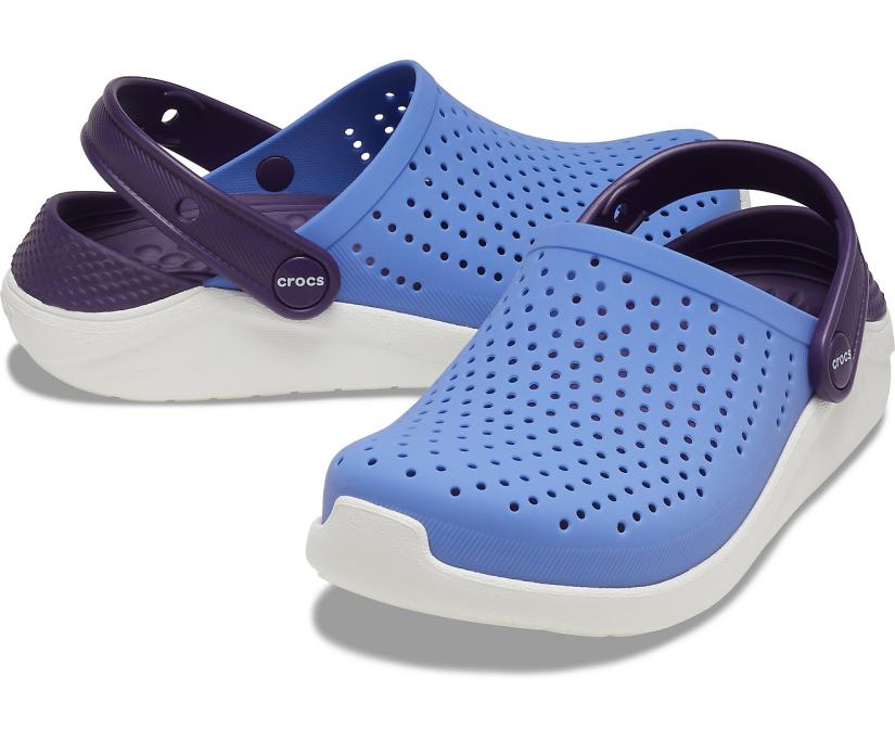 Girls/Boys Kids’ LiteRide™ Clog Lapis/mulberry | Crocs Clogs