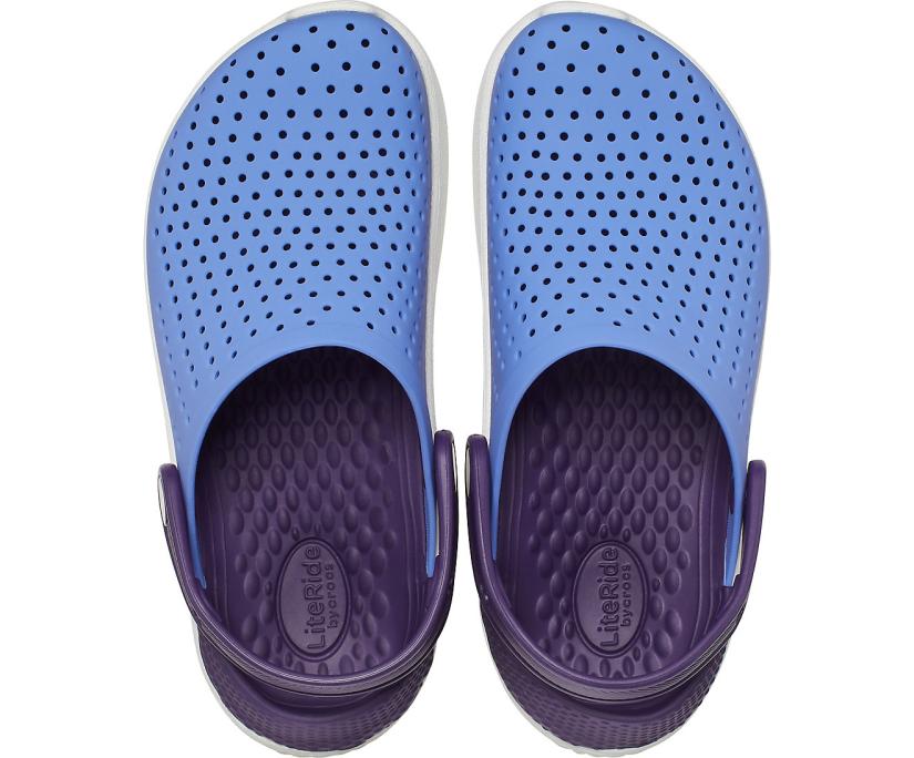 Girls/Boys Kids’ LiteRide™ Clog Lapis/mulberry | Crocs Clogs