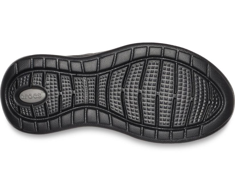 Girls/Boys Kids’ LiteRide™ Pacer Black / Black | Crocs Sneakers