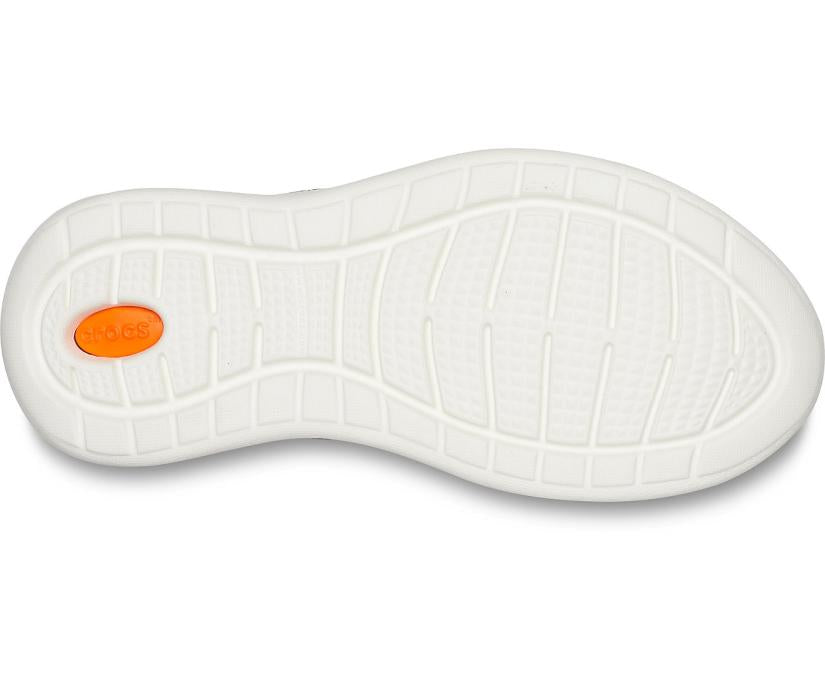 Girls/Boys Kids’ LiteRide™ Pacer Charcoal / White | Crocs Sneakers