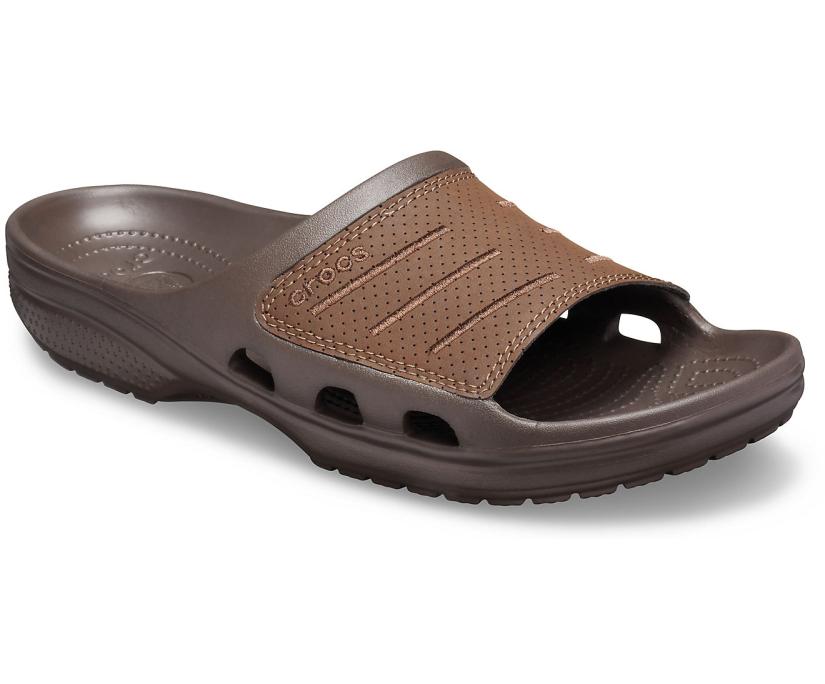 Men Bogota Slide Espresso / Espresso | Crocs Sandals