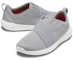Men LiteRide™ Modform Slip-On Light Grey / White | Crocs Sneakers