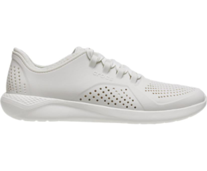 Men LiteRide™ Pacer Almost White | Crocs Sneakers