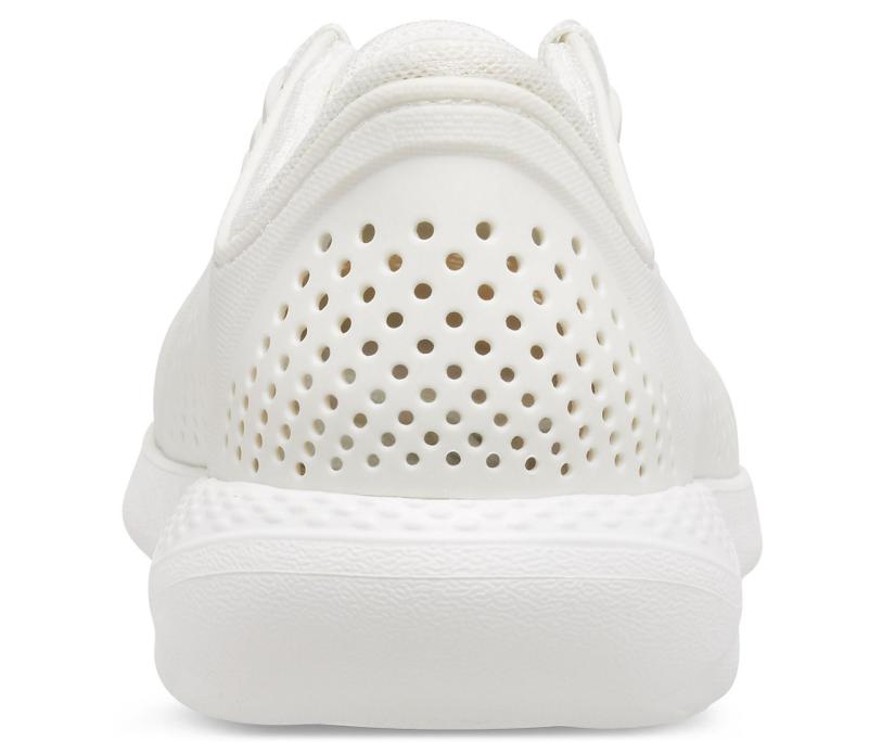 Men LiteRide™ Pacer Almost White | Crocs Sneakers