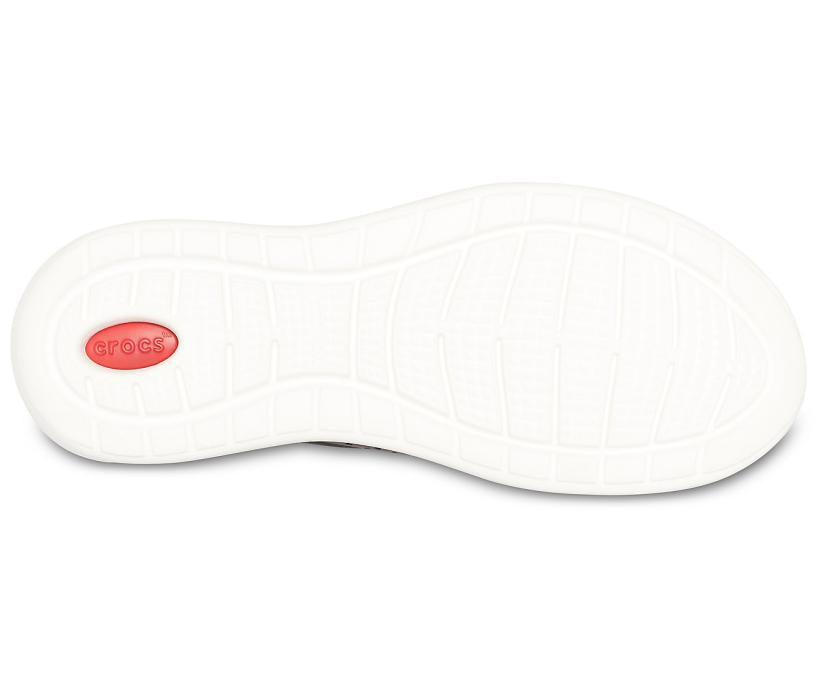 Men LiteRide™ Pacer Black / White | Crocs Sneakers