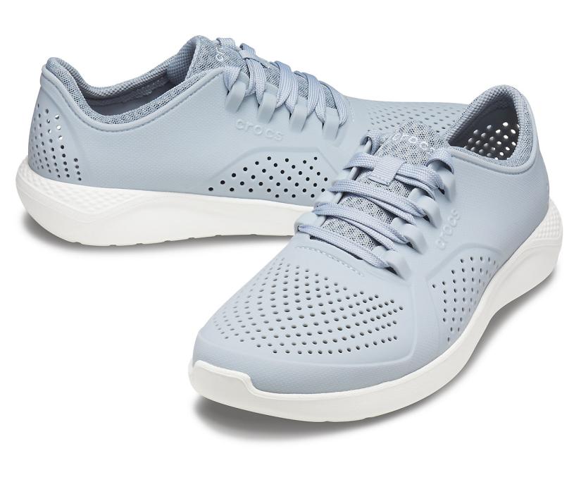 Men LiteRide™ Pacer Blue Grey | Crocs Sneakers