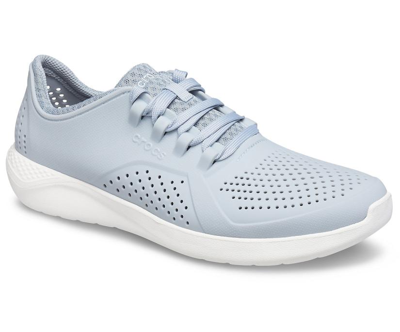 Men LiteRide™ Pacer Blue Grey | Crocs Sneakers