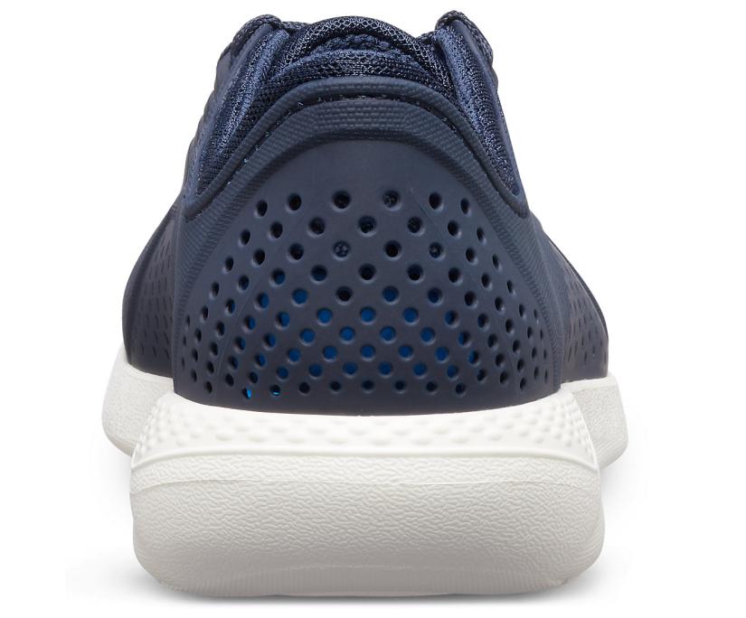 Men LiteRide™ Pacer Navy / White | Crocs Sneakers
