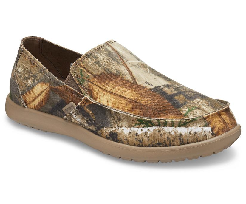 Men Santa Cruz Realtree Edge® Slip-On Khaki | Crocs Loafers