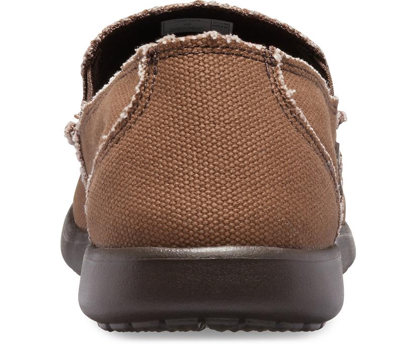 Men Santa Cruz Slip-On Espresso / Espresso | Crocs Loafers