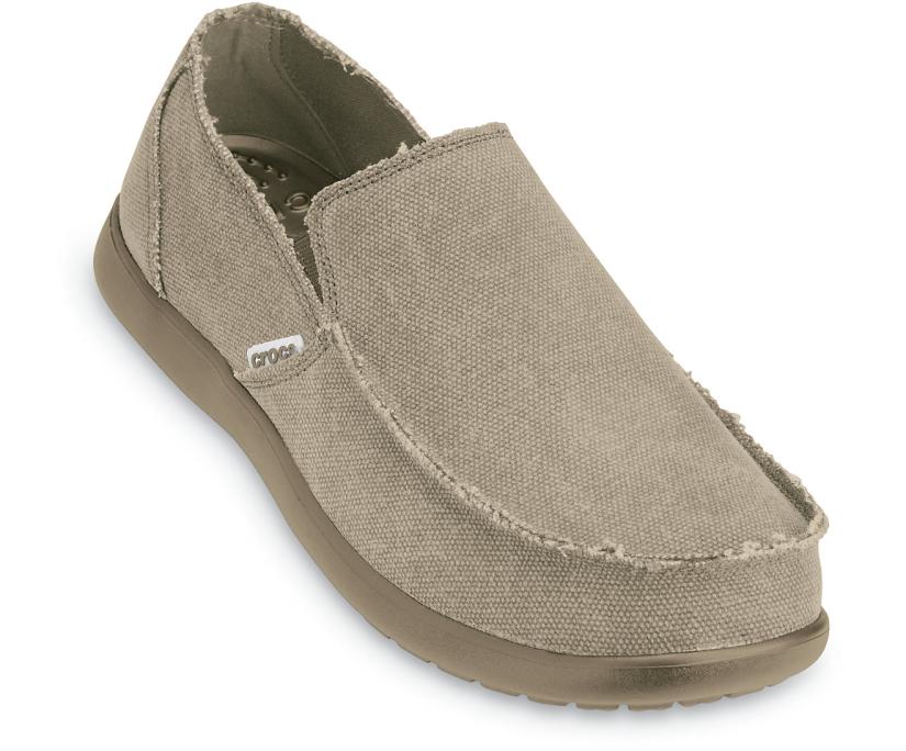 Men Santa Cruz Slip-On Khaki / Khaki | Crocs Loafers