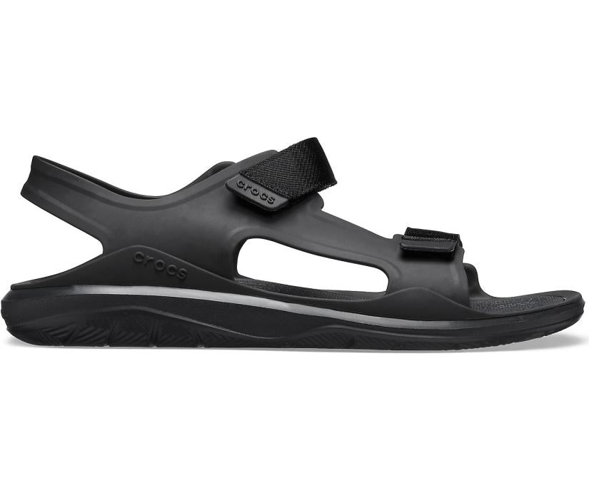 Men Swiftwater™ Expedition Sandal Black / Black | Crocs Sandals