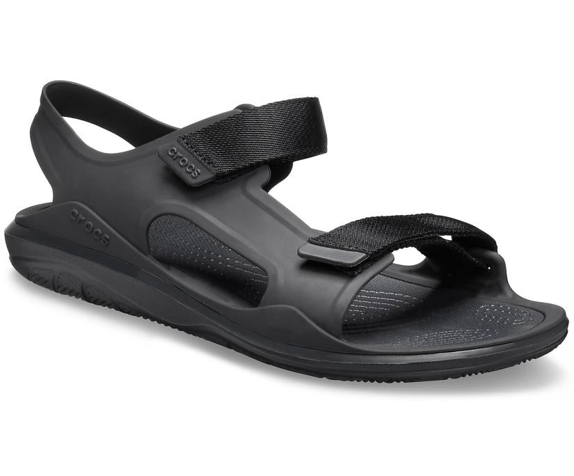 Men Swiftwater™ Expedition Sandal Black / Black | Crocs Sandals