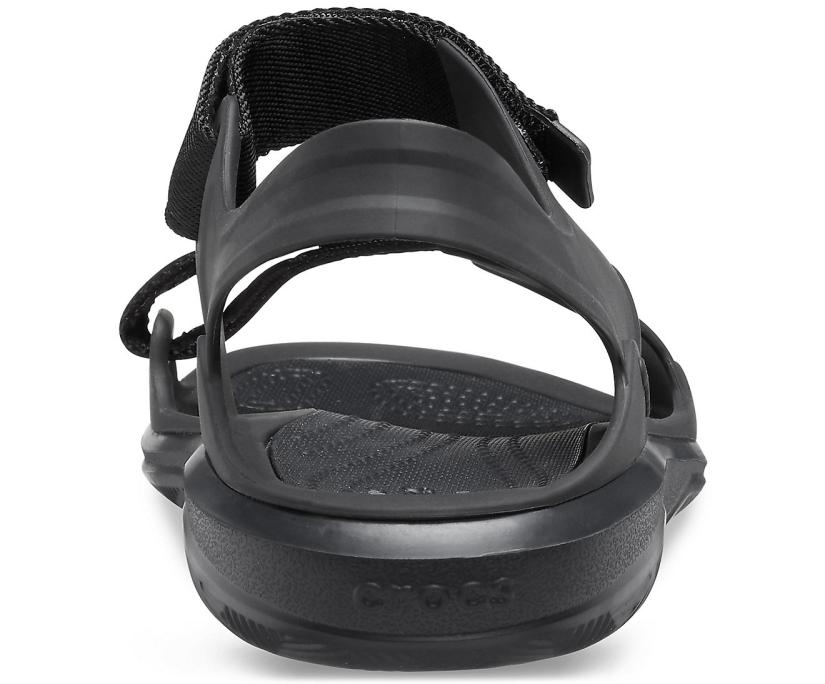 Men Swiftwater™ Expedition Sandal Black / Black | Crocs Sandals