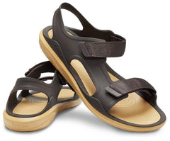 Men Swiftwater™ Expedition Sandal Espresso / Tan | Crocs Sandals