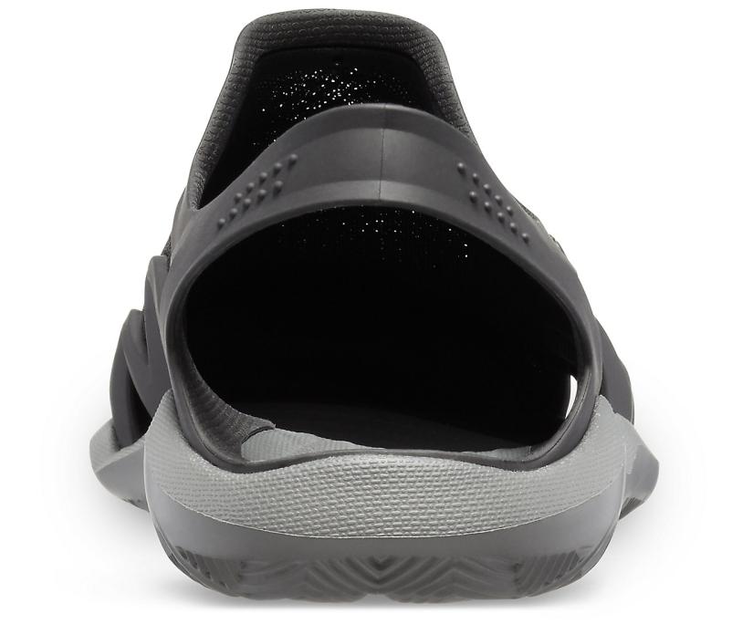 Men Swiftwater™ Mesh Wave Black/slate Grey | Crocs Sandals