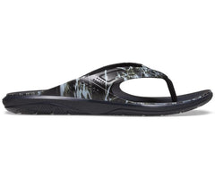 Men Swiftwater™ Mossy Oak® Elements™ Wave Flip Black | Crocs Flip-Flops
