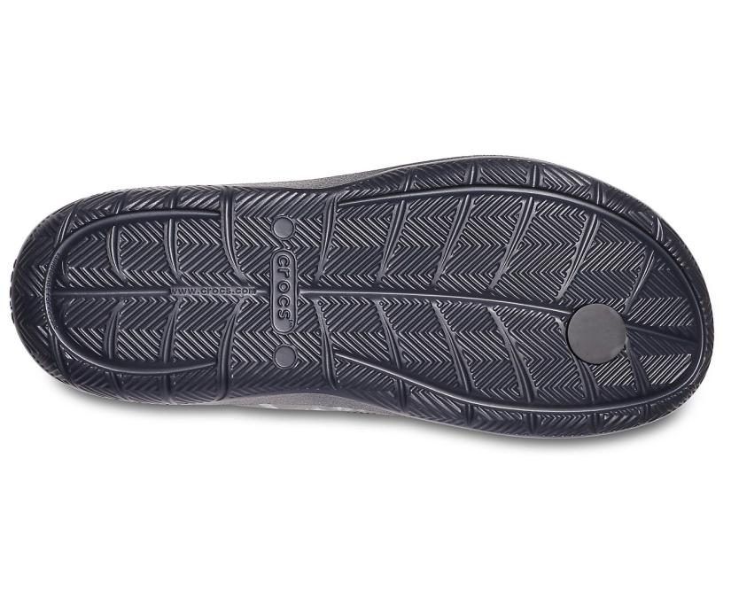 Men Swiftwater™ Mossy Oak® Elements™ Wave Flip Black | Crocs Flip-Flops