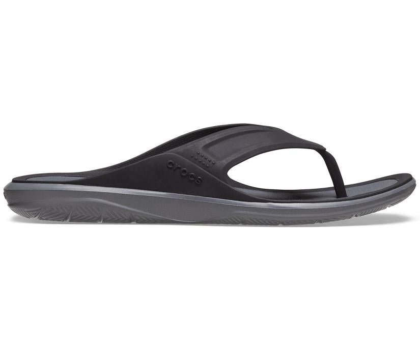 Men Swiftwater™ Wave Flip Black/slate Grey | Crocs Sandals