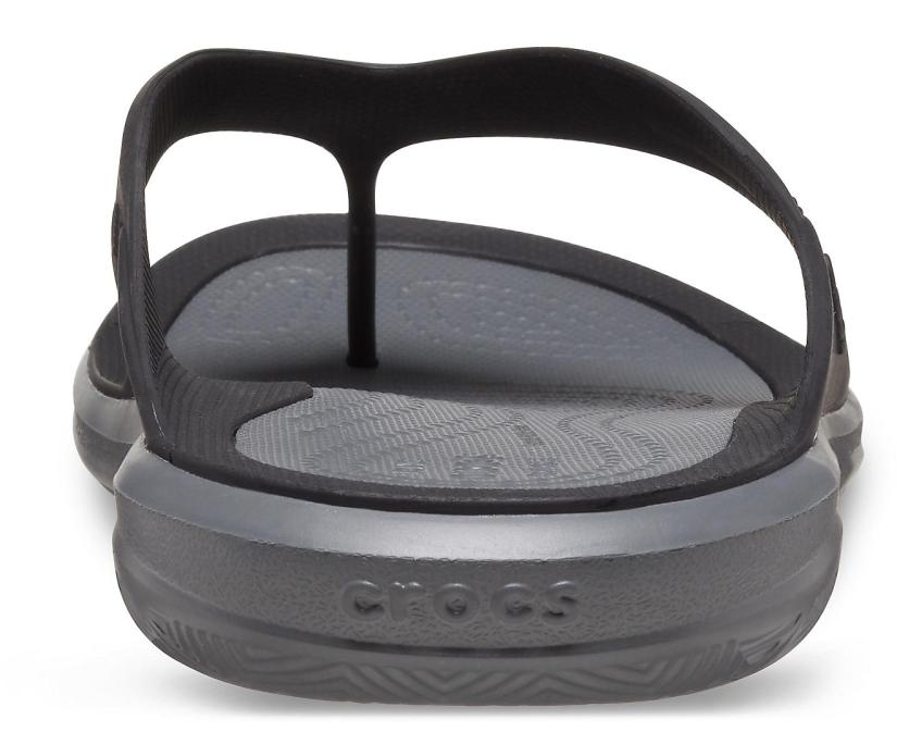 Men Swiftwater™ Wave Flip Black/slate Grey | Crocs Sandals