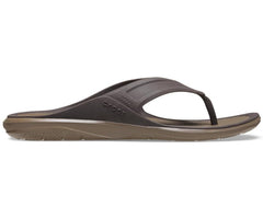 Men Swiftwater™ Wave Flip Espresso / Walnut | Crocs Sandals