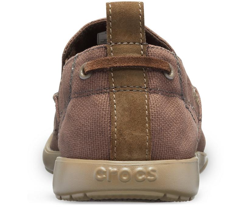 Men Walu Slip-On Espresso / Walnut | Crocs Loafers