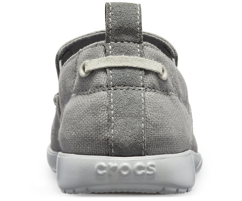 Men Walu Slip-On Slate Grey/light Grey | Crocs Loafers